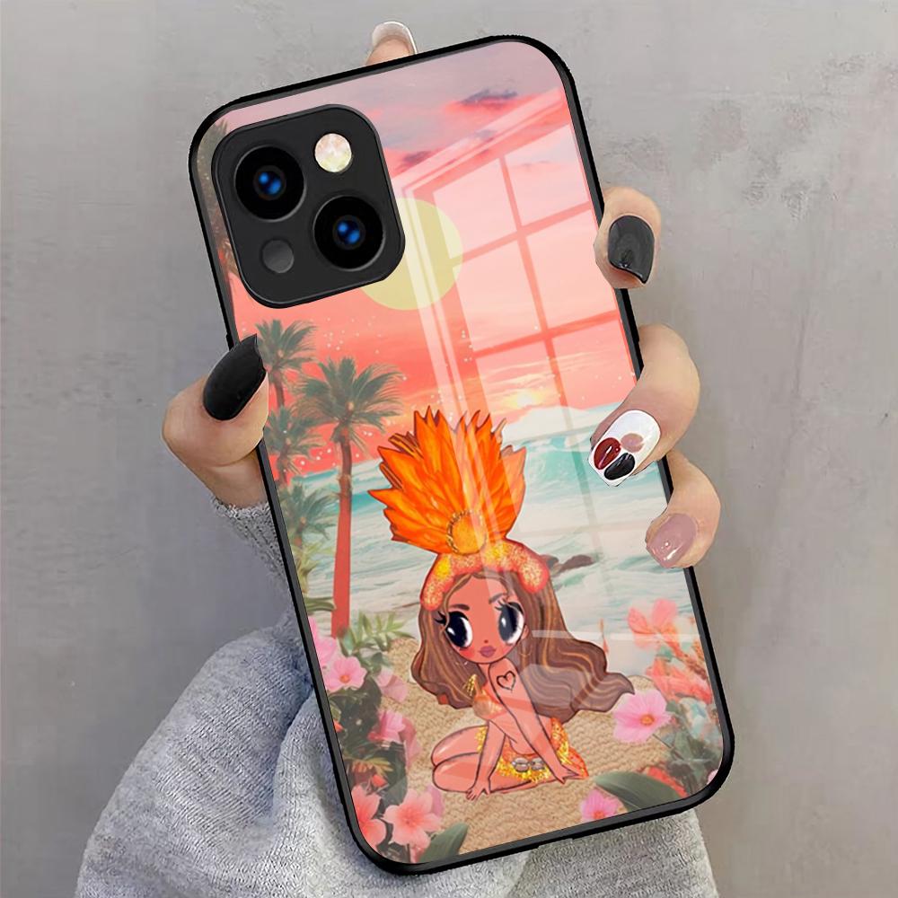 K-karol-G-Tropicoqueta Handyhülle Für IPhone 17 Pro Max 16 15 14 Pro Max 13 11 X Xs Xr 8 7Plus Glasabdeckung