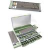 Fishing Tackle Box 9 Pieces Clear Lid Storage Organizer Fishing Box Organizer For Enthusiasts Family Friends Men Women Outdoor