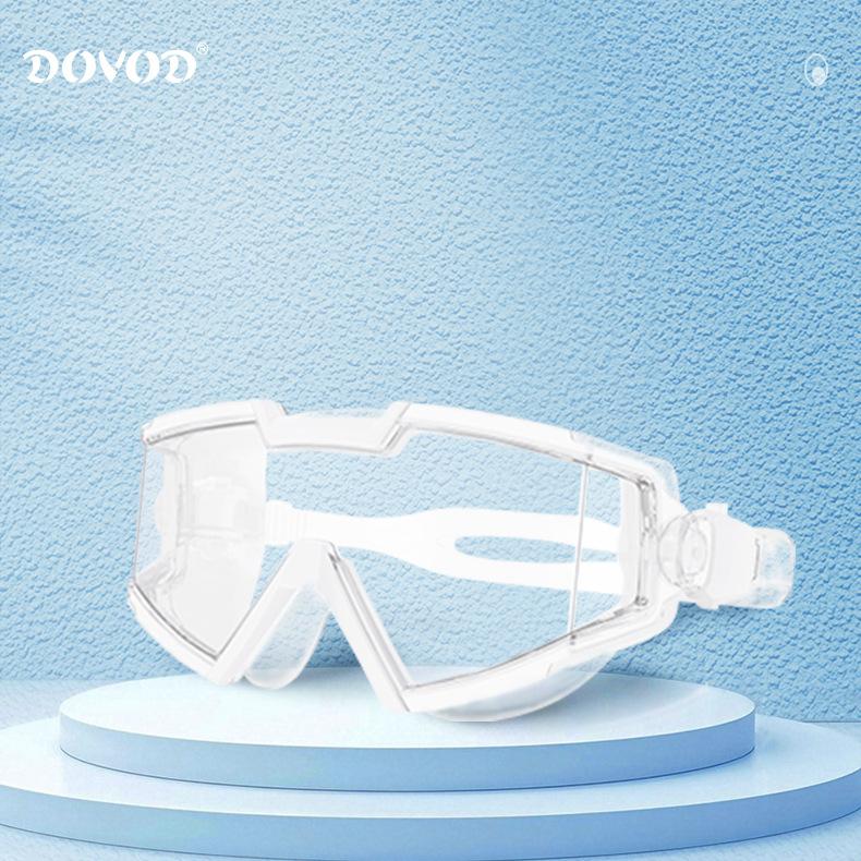 

Professional racing goggles with high cost-performance ratio, interchangeable nose bridge, silicone anti-fog, essential for training and competition білий