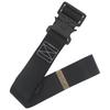 SK11 Metal One-Touch Buckle Belt, Black and Navy, 49mm Wide x 1250mm Usable Length, Lightweight Aluminum Buckle, SB-ZA49-ST-DB