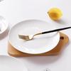 Diren Pure White Ceramic Sectional Serving Platter