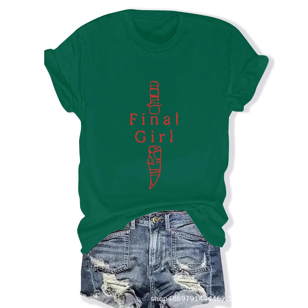 

Women s Fashion Round Neck T-Shirt X-Large