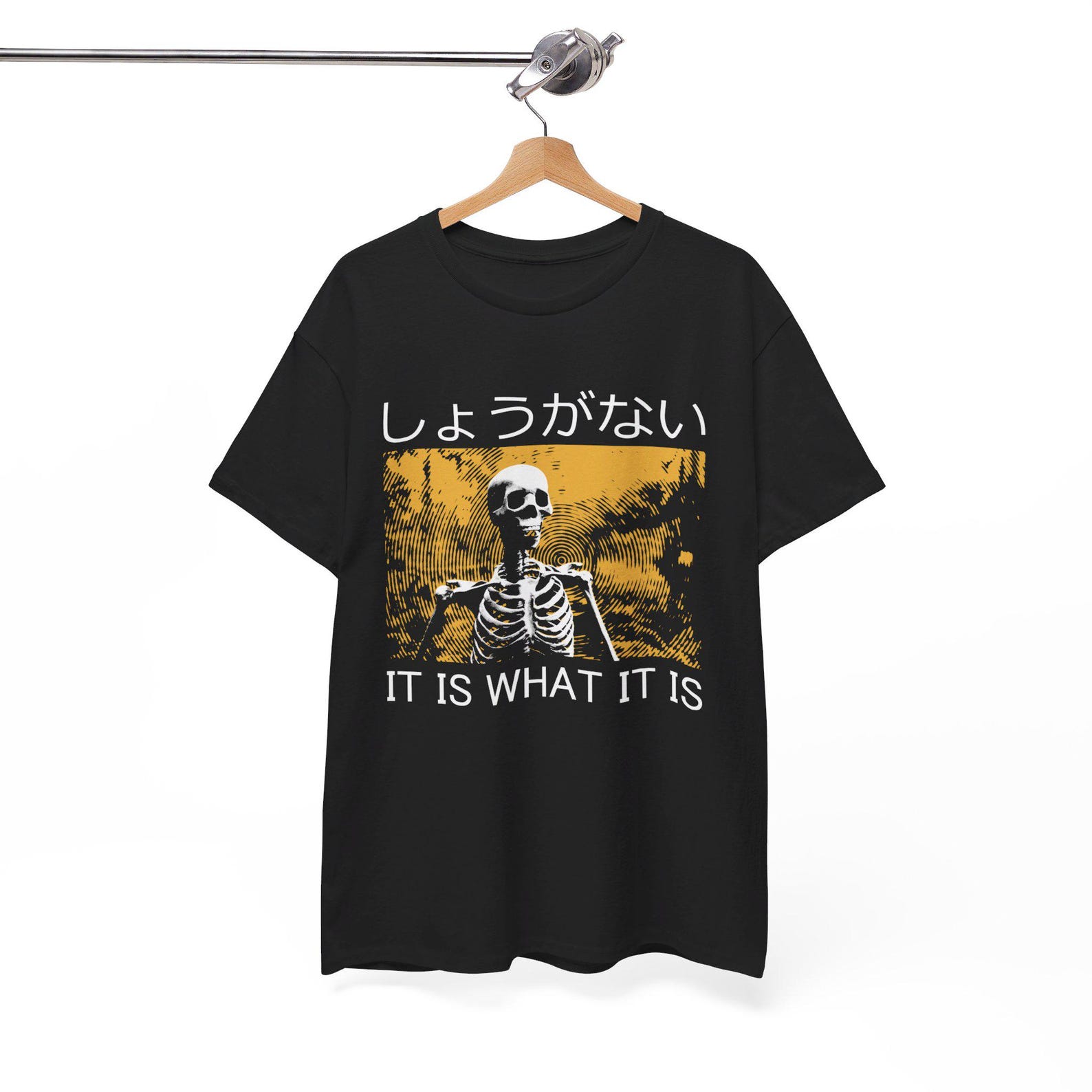 It is what it is Skeleton T-Shirt 3XL