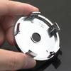 AABJB1 4Pcs 56mm 60mm Car Wheel Center Hub Caps Emblem Badge Covers Sticker For Kia GT Rio Sportage Picanto K5 Optima Ford Accessories