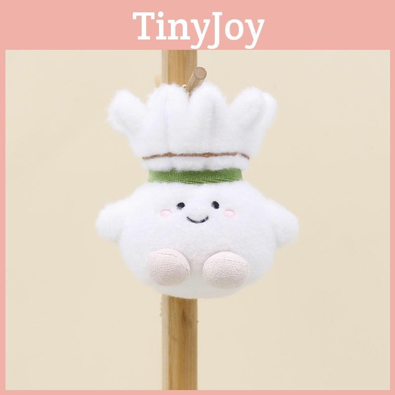 Plush Creative Badminton Keychain Featherballthemed Doll And Keyring Child Gift