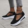 Large Size Summer New European and American Round Head Rocking Bottom Sports Style Platform Sandals Single Shoes