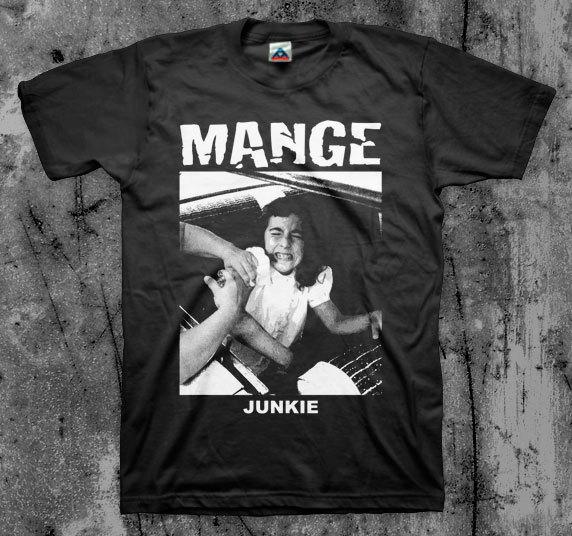 Mange Junkie shirt Unisex T-Shirt L