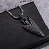Retro Nordic Mythology Pirate Celtic Weapon Spearhead Pendant Necklace Charm Men\\'s Hip Hop Cool Trend Jewelry Gift
