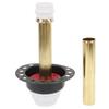 Freestanding Tub Drain Rough in Kit Bathtub Drain Kit with ABS Adapter and Brass Pipe for Freestandi