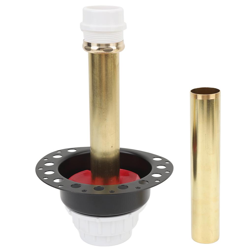 Freestanding Tub Drain Rough in Kit Bathtub Drain Kit with ABS Adapter and Brass Pipe for Freestandi