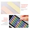 300 Sheets Rainbow Color Index Sticker Memo Pad Post-It Waterproof Transparent Sticky Notes School Supplies Kawaii Stationery