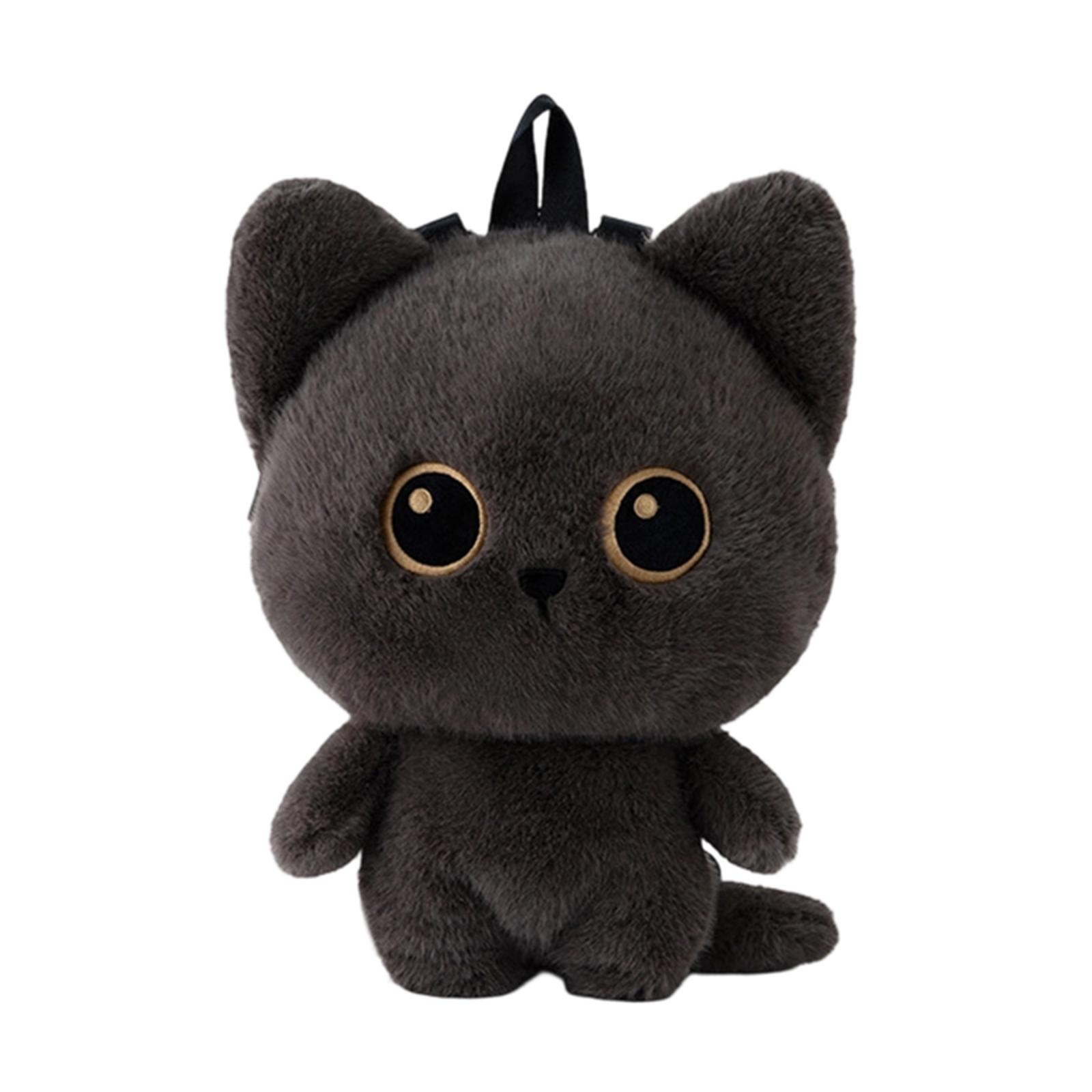 

This Adorable Plush Toy Backpack For Kids Is A Soft Cartoon With An Adjustable Shoulder Strap, Making It Ideal For School, Travel, And Play. One Size