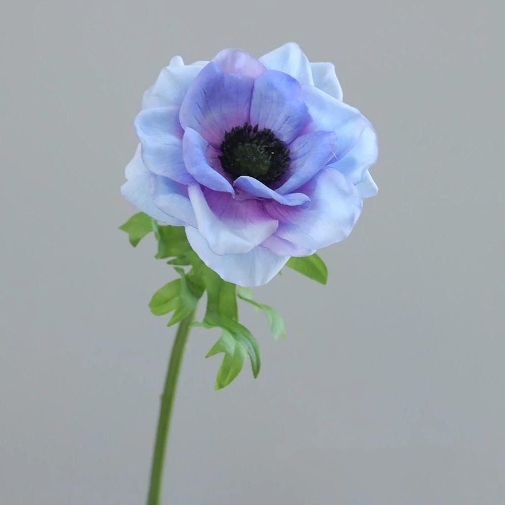 Real Touch Artificial Anemone Handmade Plastic Simulation Flowers Realistic Lifelike Fake Flower Plants Wedding Party Decor
