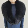 Oversized Fur Cuff Set V Shape Fur Trim Accessories Fluffy Shawl Collar Wrap  Overcoat Matching
