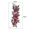 Aesthetic Romantic Fake Tattoo Stickers Half Sleeve Realistic Floral Temporary Tattoos For Women Waterproof Long Lasting Body Art 6 Sheets  Jewelry