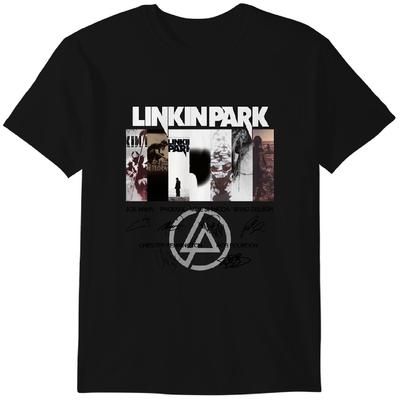 Linkin Rockband Park Logo Rockband Signatur T-Shirts Klassisches T-Shirt