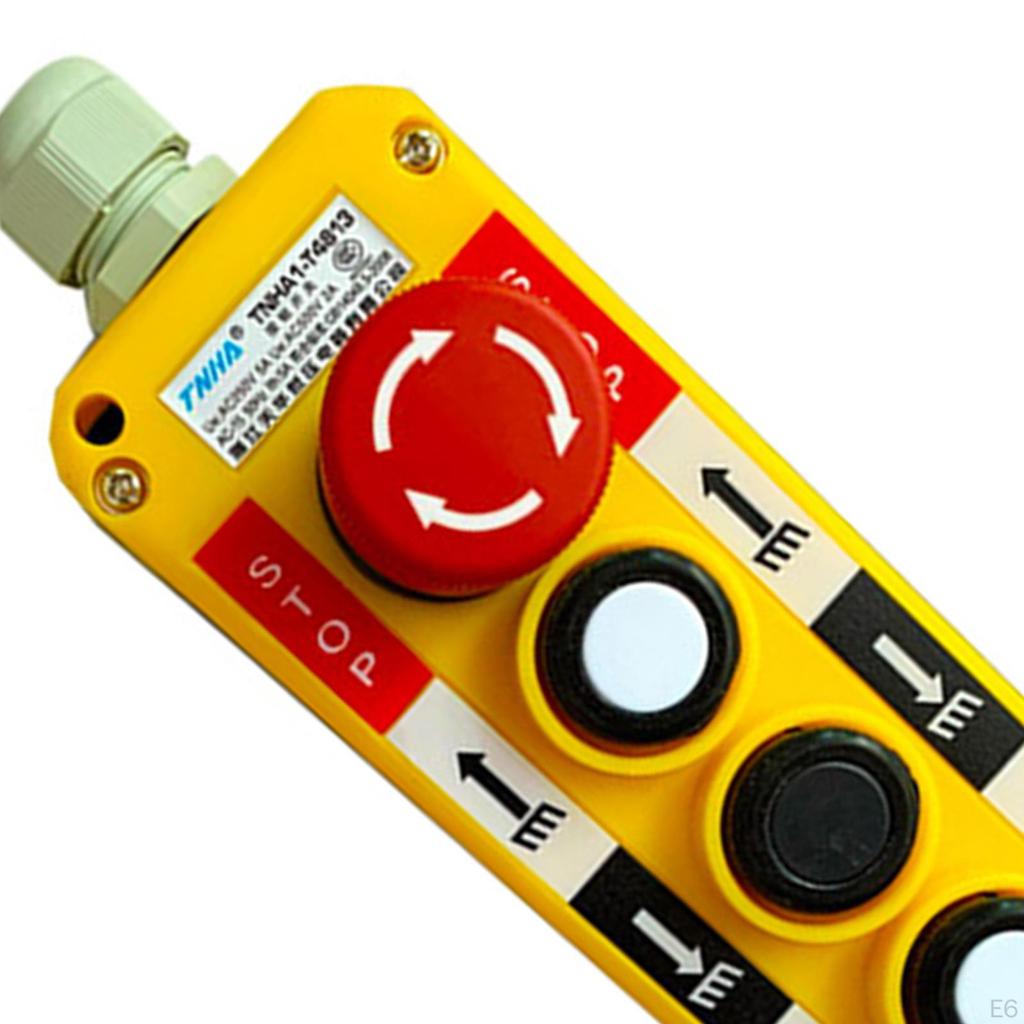 Electric Crane Remote Control Wear Resistant Waterproof Industrial