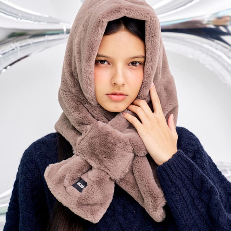 

macni FUR BALACLAVA_COCOA COCOA_FREE