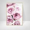 Pink Peony Canvas Painting Poster and Print Flower Letter Quote Nordic Wall Art Floral Picture Bedroom Decor Home Decoration Art
