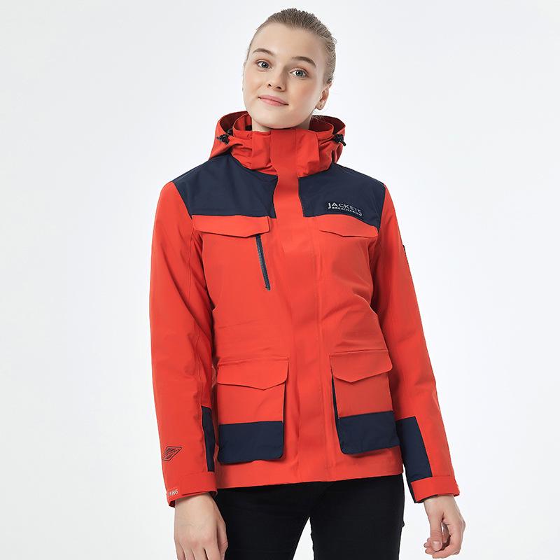 Unisex Winter Windproof Jacket with Fleece Liner - Detachable 3-in-1 Set