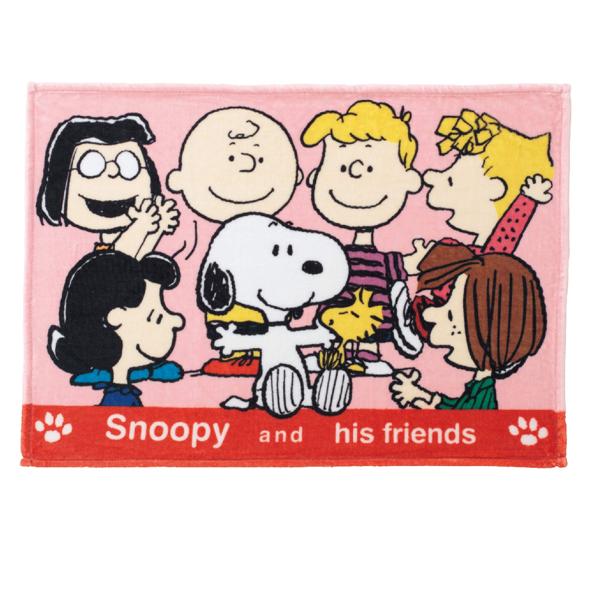 

Nishikawa Snoopy PEANUTS Теплое Легкое Одеяло SP163 Розовое 208304238