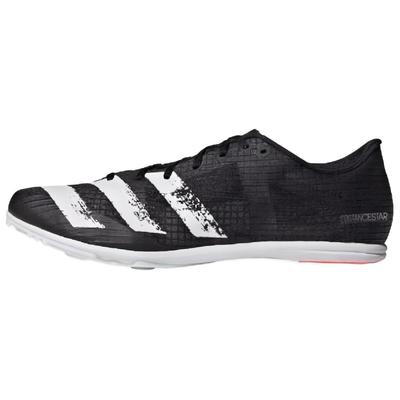 Distancestar Fashion Shock Absorbing Non-Slip Durable Low-Top Running Shoes Women Sneaker Black White FW4872
