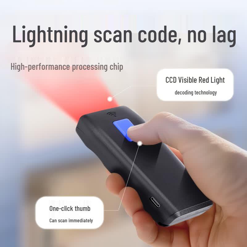 DICOALG C750 Portable Bluetooth 2D Barcode Scanner