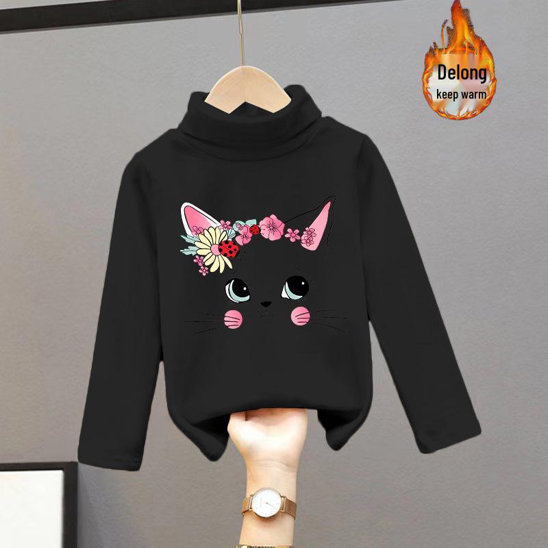 Children's Warm Base Layer Top for Boys and Girls - Thick, Versatile Long-Sleeved for Autumn/Winter