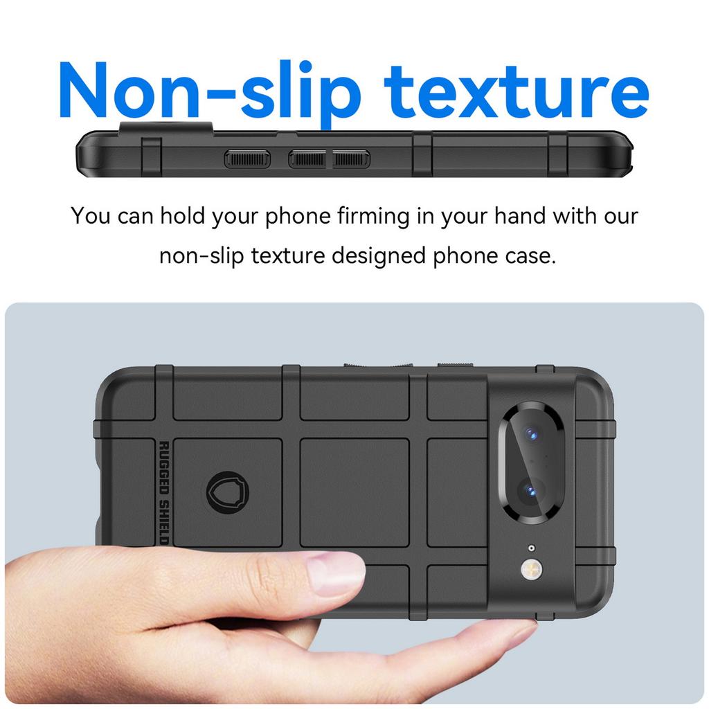 For Google Pixel 8 Pro Pixel 7A 7 Pro Case 6 Pixel6 Pro 6A Pixel 5 Pixel 4A 5G Rugged Shield Back Cover Rubber Protective