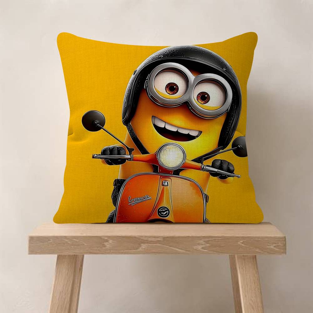 Classic Movie MMinion Yellow Banana Cushion Cover Decorative Pillow Sofa Home Decor Case Pillow Cases