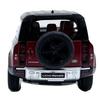 Land Rover Defender 90 Red KINSMART Diecast Car 136 Pull-Back