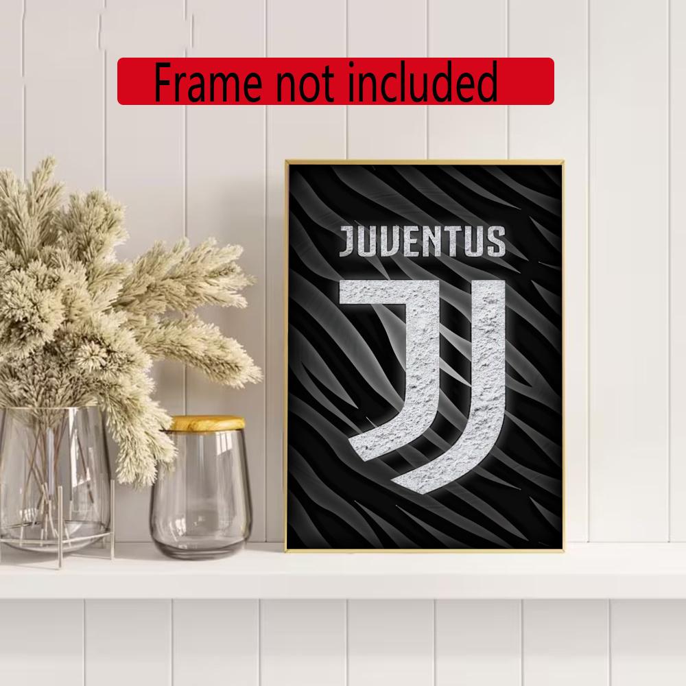 Juventus 5D Round Diamond Painting Kit Diamond Embroidery Painting Rhinestones Mosaic Frameless Handwork Decoration Arts