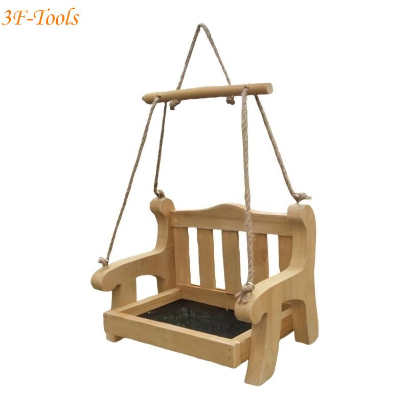 Automatic hanging pet chair feeder balcony villa garden bird feeding