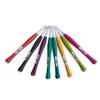 Complete Set of 8 Crochet Hooks Plastic Handle Knitting Needle for Sweater Weaving