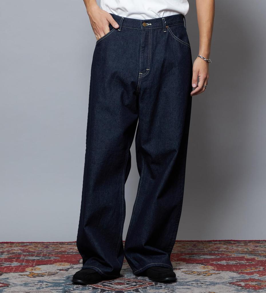 Lee 101 101st Anniversary 101-Z Wide Denim Pants Indigo L PlusLong