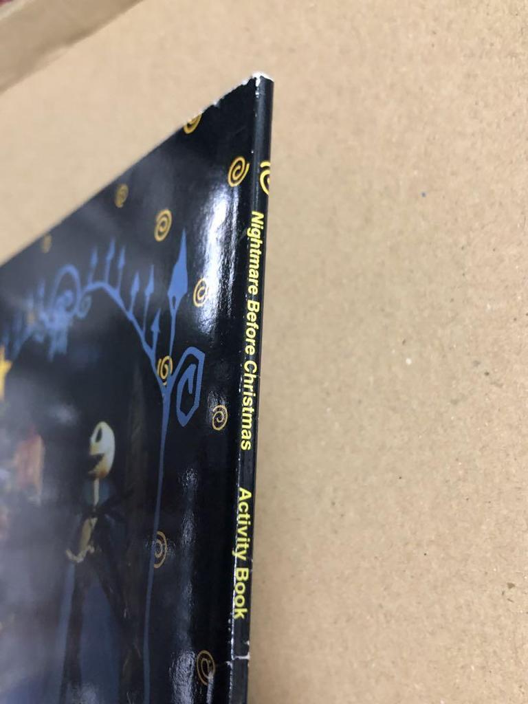 [USED] The Nightmare Before Christmas Activity Book