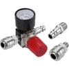 Air Pressure Regulator Three Way Valve 175psi 12bar 1/4 Inch Air Pressure Gauge Regulator For Compressor (new 3 Way Valve)