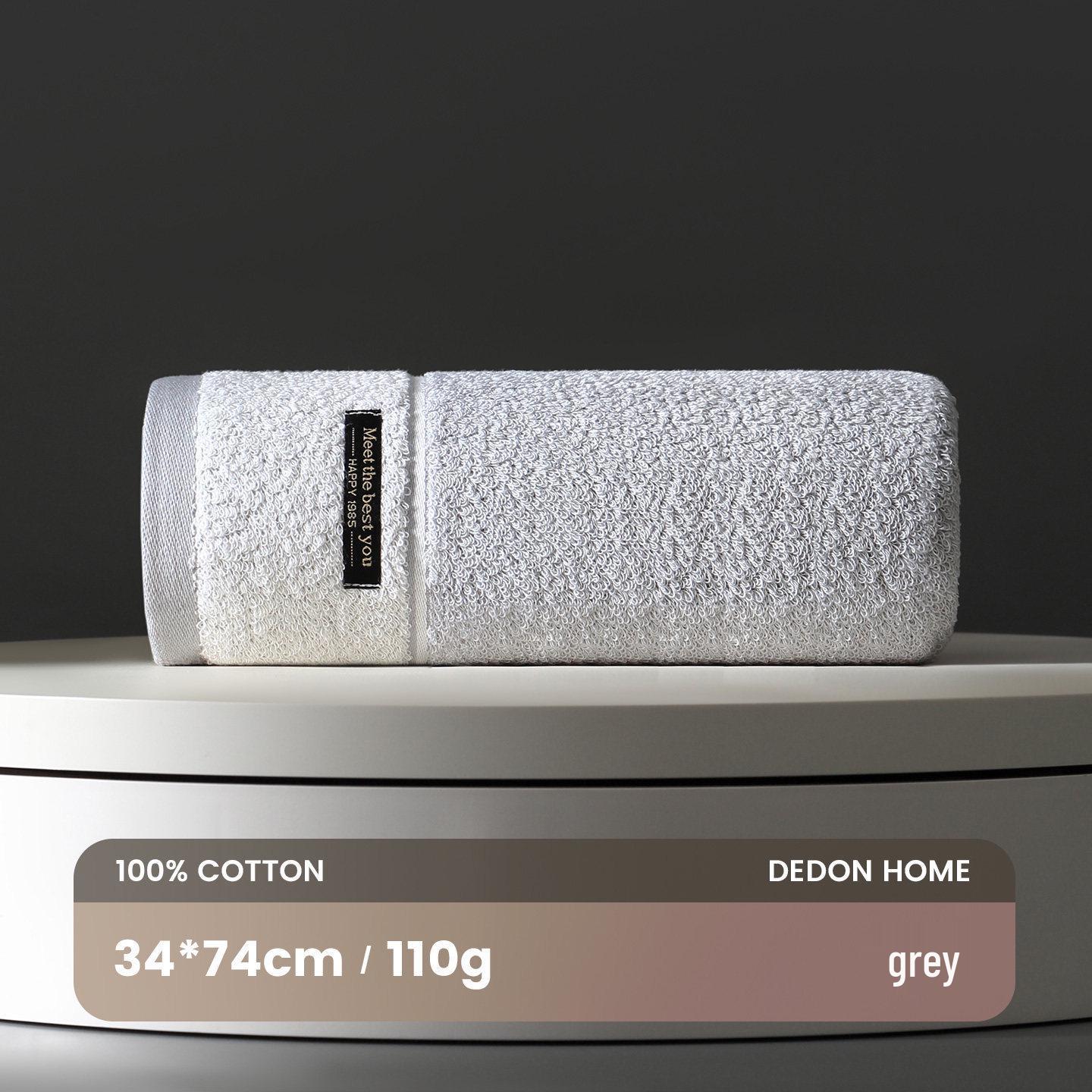 

Antibacterial High-Grade Pure Cotton Towel - Absorbent, Lint-Free Hand and Face Towel for Adults 74x34cm