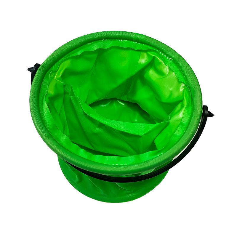 Portable Folding Water Bucket for Brush Cleaning, Outdoor Art, Children's Painting, and Graffiti