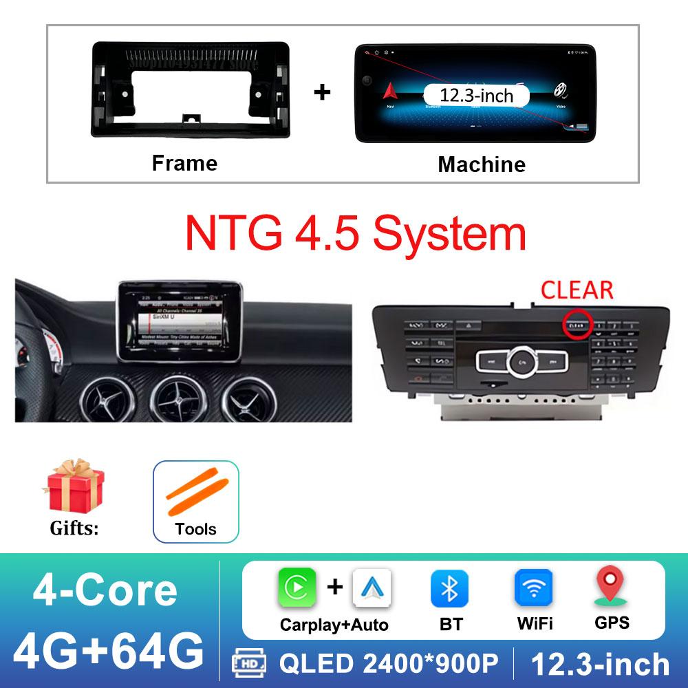 HD Touch Screen Car Multimedia Video Player for Benz A CLASS CLA GLA W176 2012 - 2018 Android 16 Carplay GPS Navi Bluetooth WiFi
