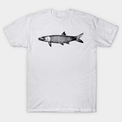 T Shirt Women Vintage Fish Design Harajuku Print Kawaii Tshirt Summer Short Sleeve Female T-Shirt Top Tee