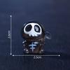 Micro-landscape Luminous Halloween Pumpkin Ghost Figurine Decorative Accessories Mini Ornaments