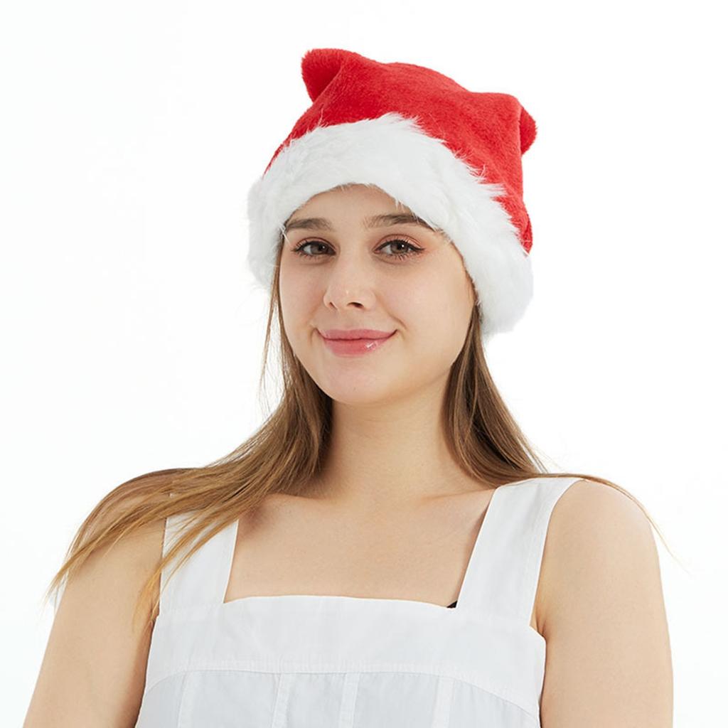 Santa Hat For Adults, Christmas Xmas Holiday Hat, New Year Festive Party Supplies