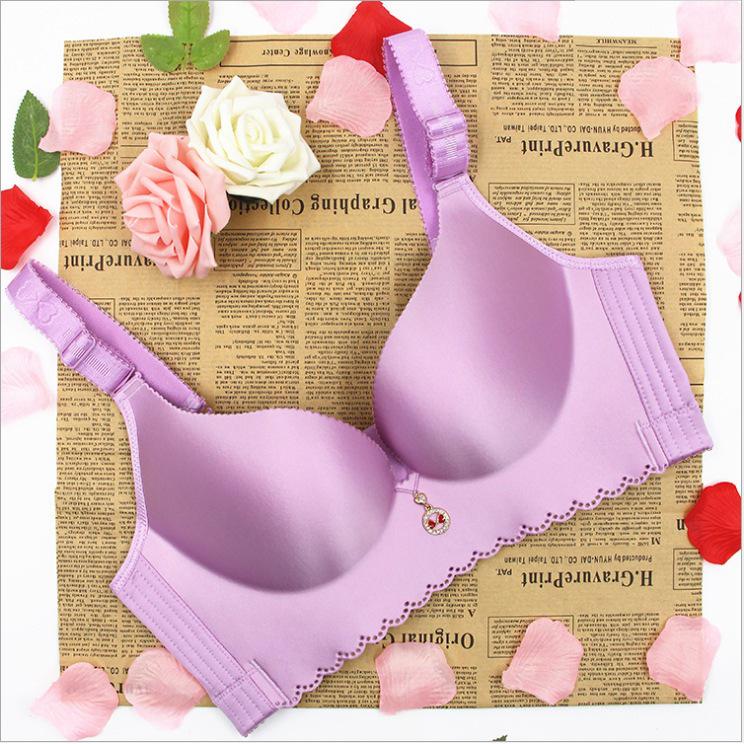 

Очень большой бесшовный бюстгальтер без стальных колец - плюс размер 200 фунтов плотное/тонкое собранное нижнее белье для женщин 46/105B Medium-Thick Cup