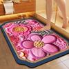 Quick-drying Absorbent Toilet Cute Special Absorbent Foot Mat Toilet Kitchen Door Bathroom Anti-slip Mat