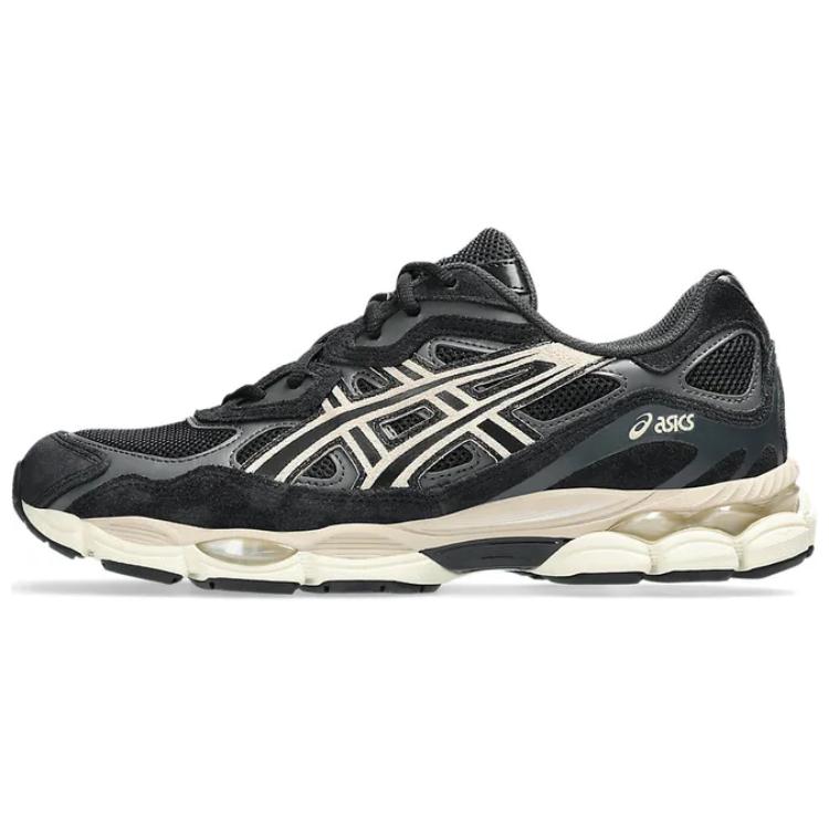 

ASICS Gel NYC Black Cream Unisex Sneakers 1203A663-002 41.5