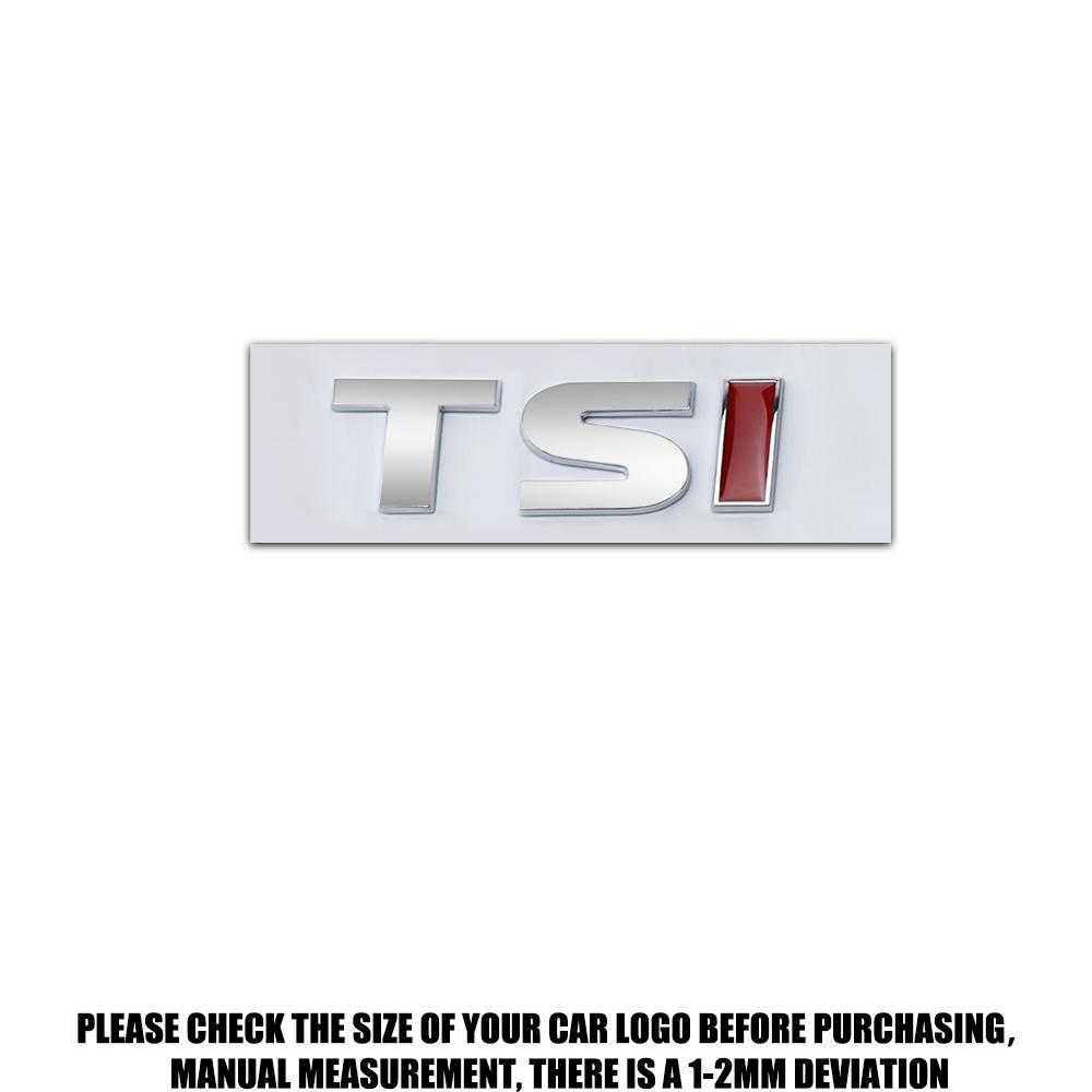 YKPSC1 3D Car Styling Metal Rear Trunk Sticker Badge Auto Accessories For VW GTI Golf8 Polo Passat Mk6 MK7 Tiguan R RLine Magotan Jetta QQ14