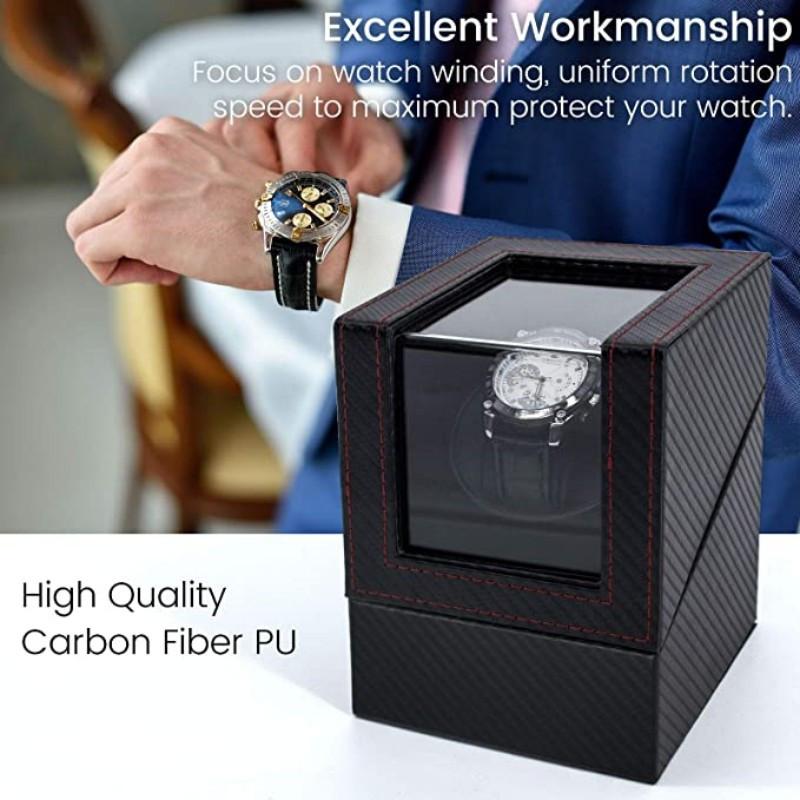 Ultra Quiet Automatic Watch Winder Box Watch Winding Mechanical Box Collection Display Motor Storage Watch Box