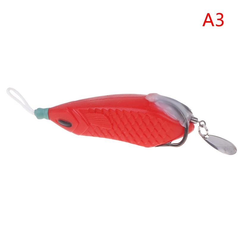 

1 шт. Искусственные приманки Рыболовная приманка Поверхностный воблер Лягушка-луч Устойчивая к износу Лягушка Мягкие приманки Приманка Прочная