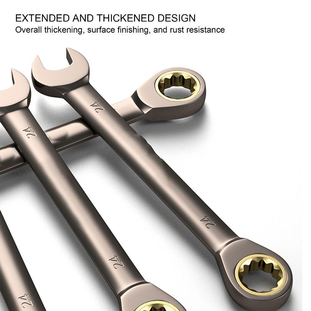 Two-way Ratchet Spanner Quick Release Adjustable Torque Spanner Mechanical Tool